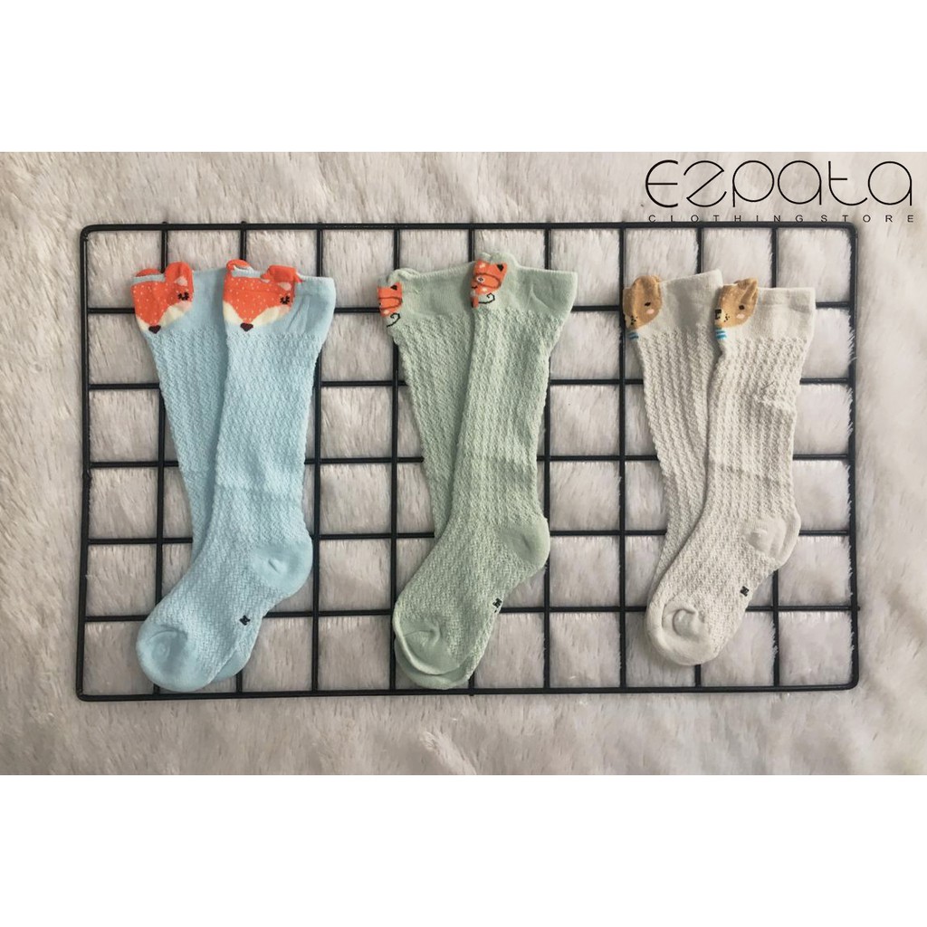 Kaos Kaki Bayi Lucu Laki Perempuan Korea Kekinian New Born karakter 3d