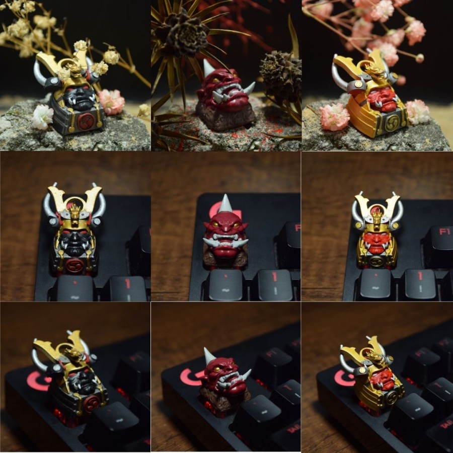 PRDX Samurai Collection Set - Artisan Keycaps for Mechanical Keyboard