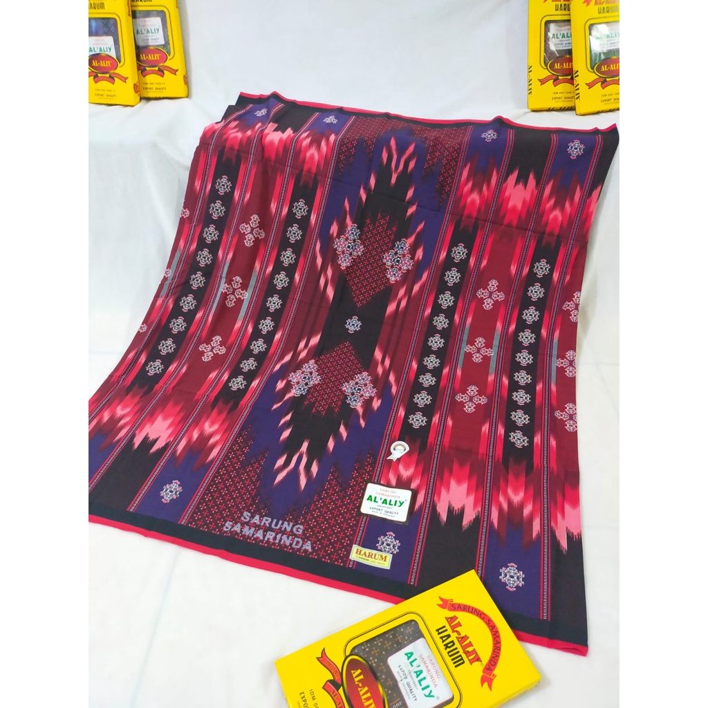 Sarung Samarinda Al Aliy/sarung bahan bagus berkualitas dan bisa bayar ditempat/COD