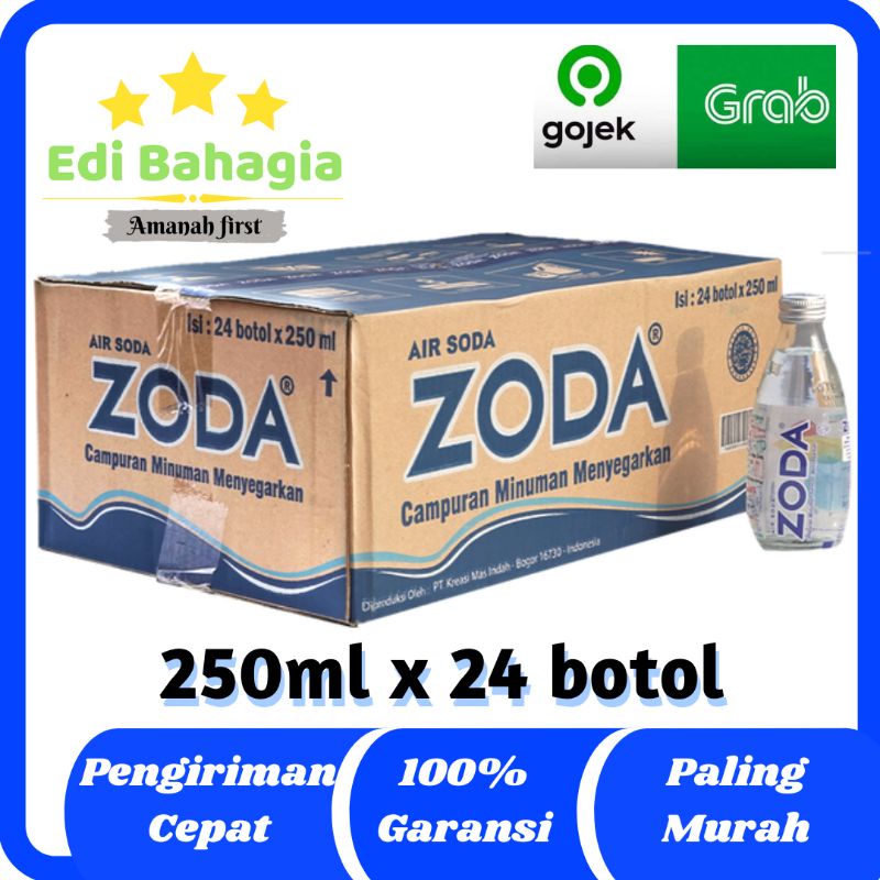 

ZODA AIR SODA BOTOL BELING 250 ML 1 DUS