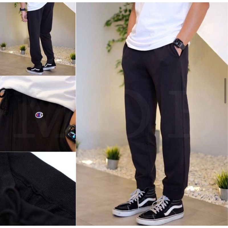 champion 100 cotton sweatpants