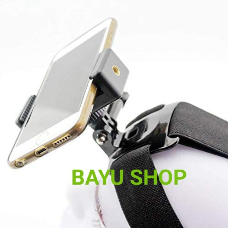 HEAD STRAP smartphone headstrap tali sabuk hp kepala action camera  SIAP PAKAI