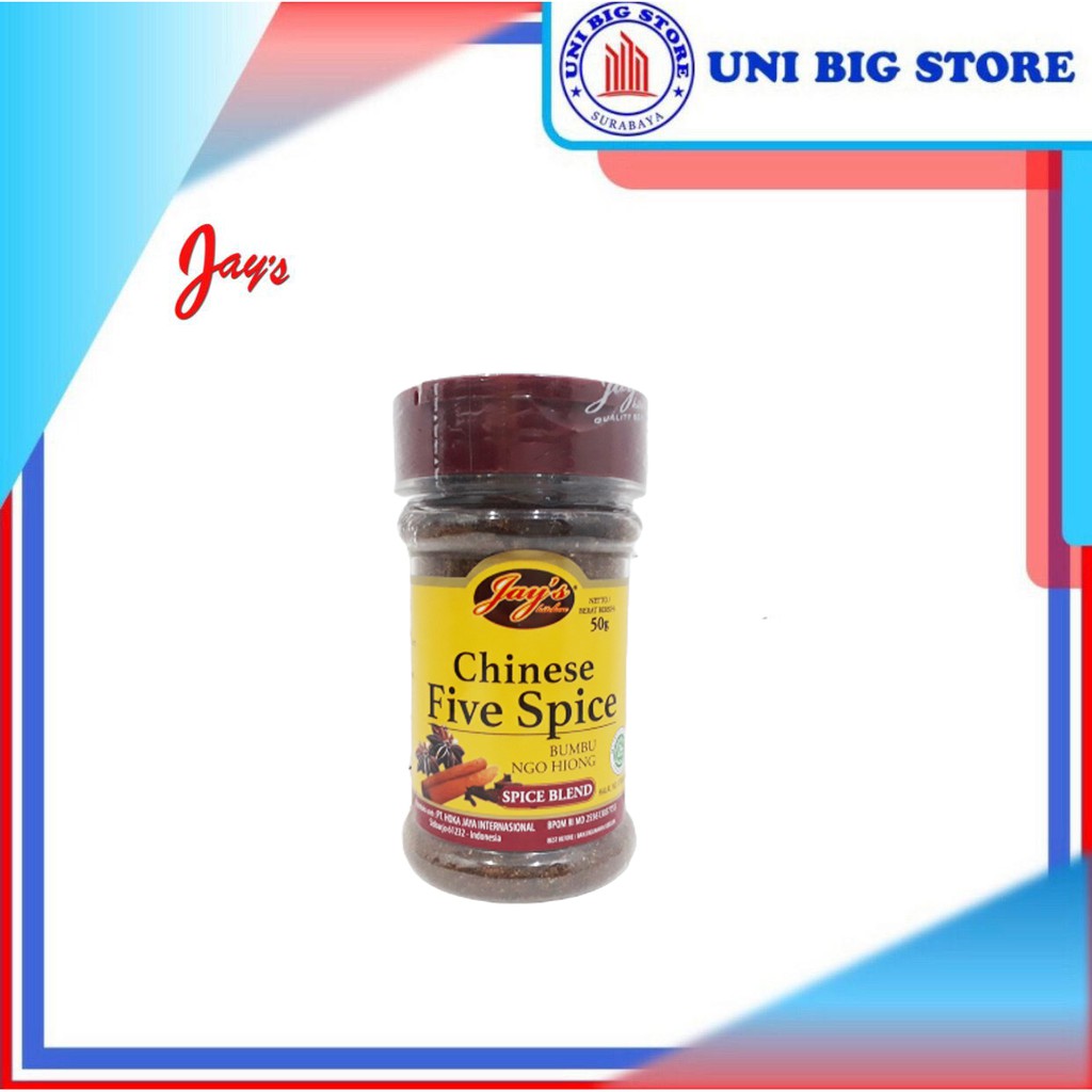 

Jay's Jays Chinese Five Spice / Bumbu Ngo Hiong 50 gram