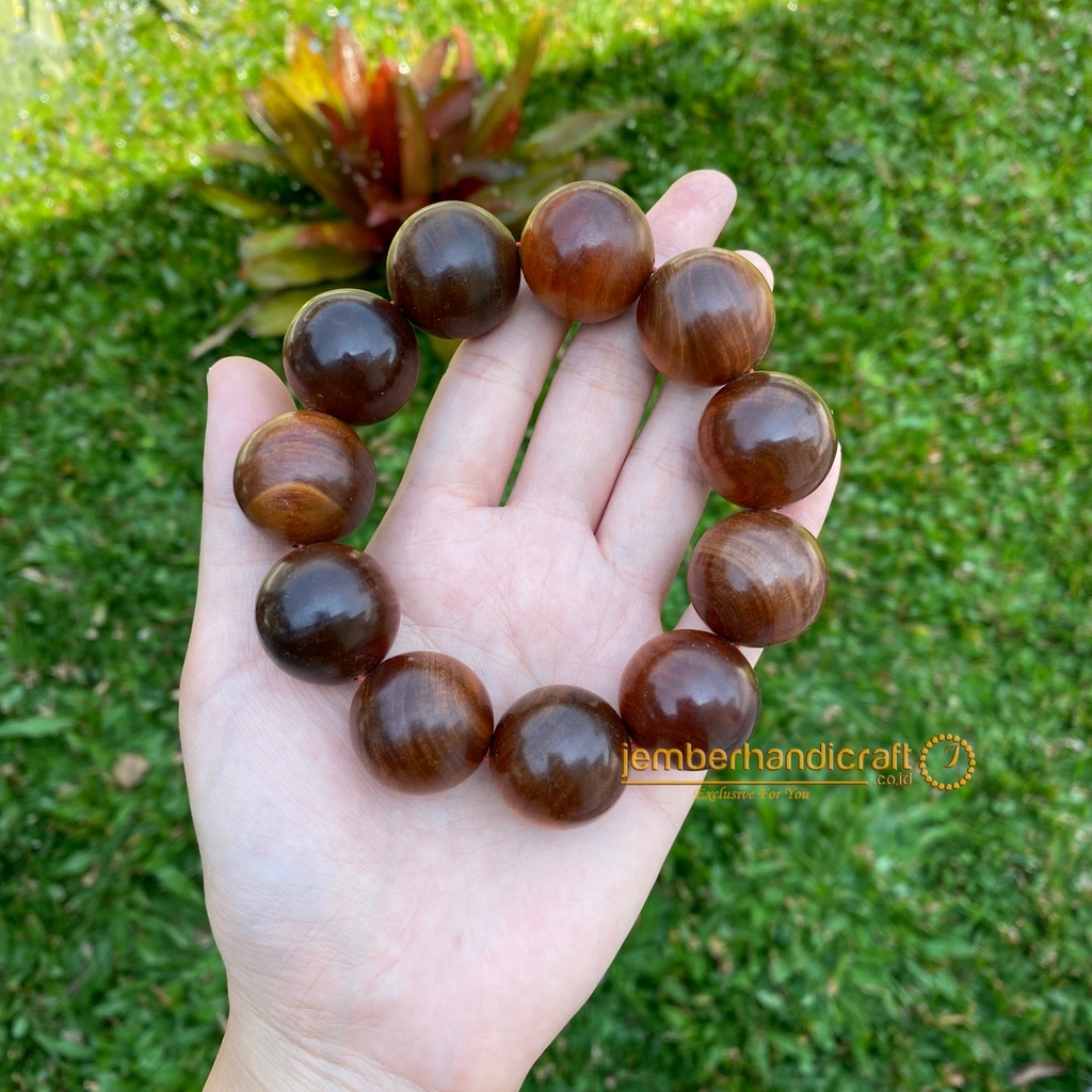 GELANG DARAH NAGA || Gelang Kayu Agatis/ Gelang Raja Kayu 18-22mm