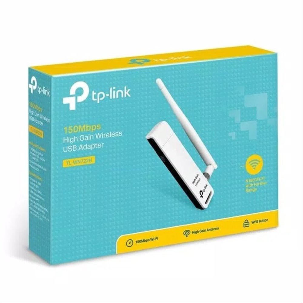 TP Link TL-WN722N High Gain Wireless USB Adapter