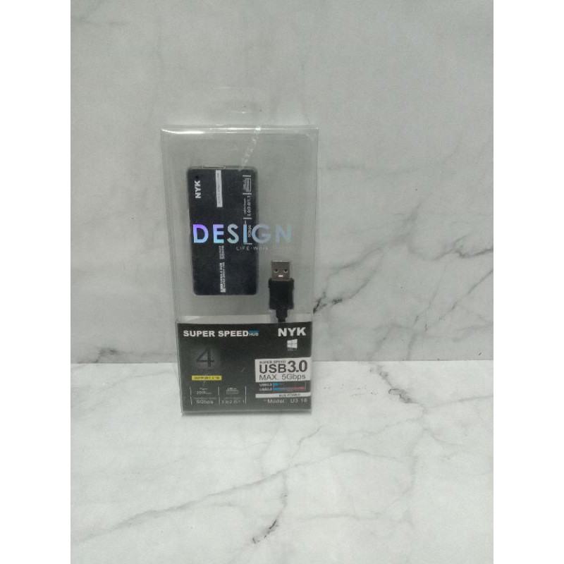 USB HUB 3.0 4 PORT / USB HUB BAGUS 4PORT / USB HUB 3.0 4 port NYK U3-16