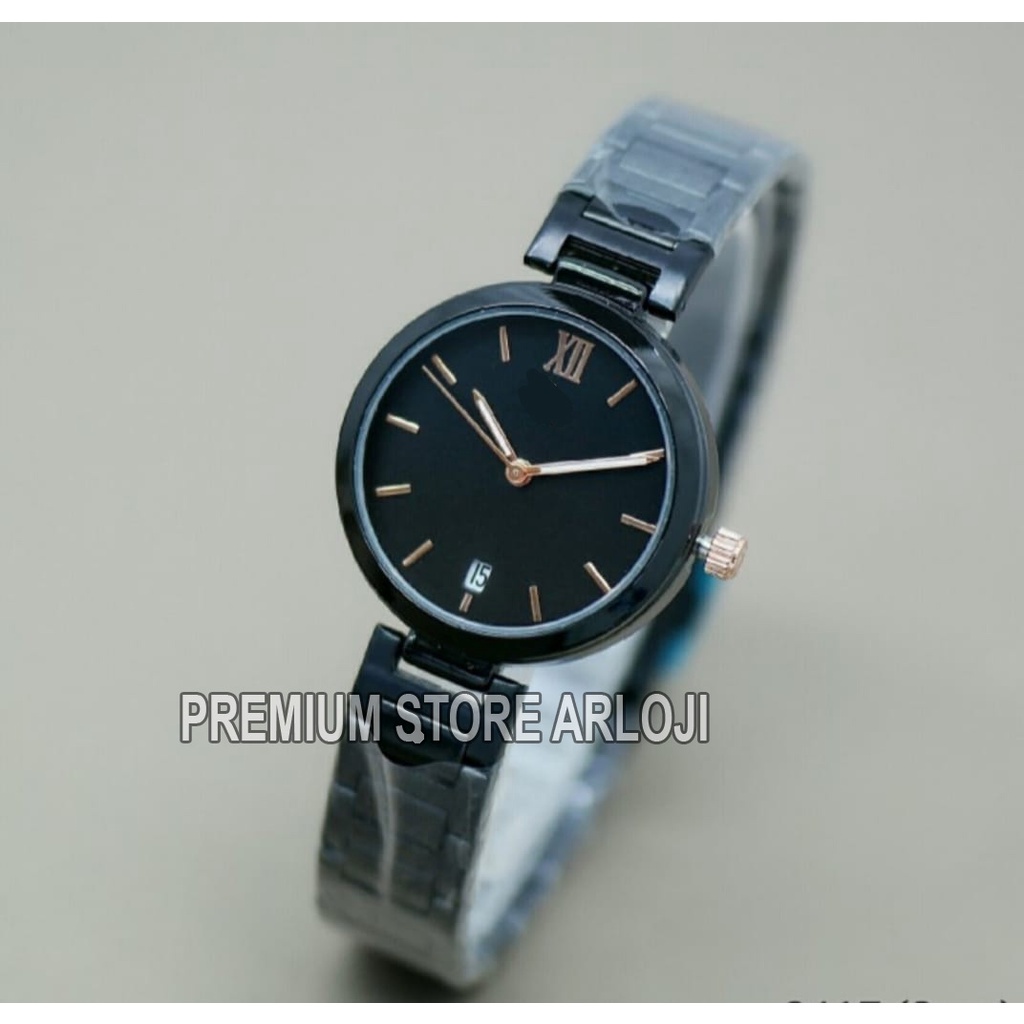 Grosiran Jam Tangan Wanita Psa O14-3265 Analog Tali Rantai Body Bulat Original Garansi 6 Bulan Free Baterai Cadangan (COD)
