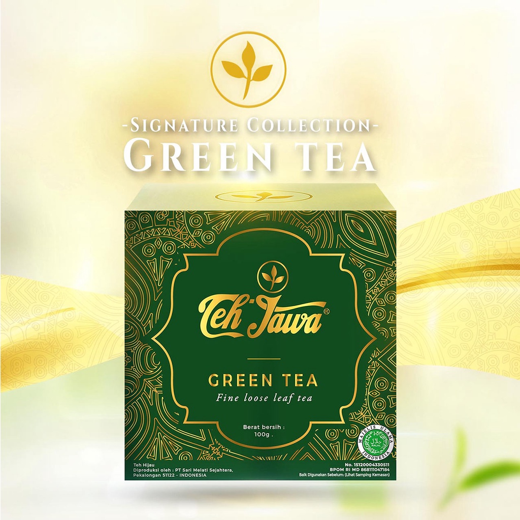 Teh Jawa Signature Fine Loose Green Tea 100gr