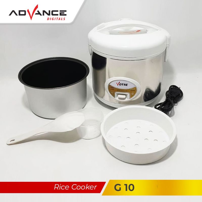 Advance G-10 Rice Cooker 350W Penanak Nasi Kapasitas 1.2 Liter