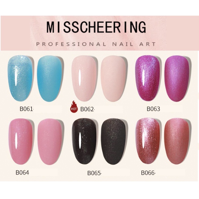 (1-50) Kutek Halal Gel UV Soak Off Polish 7.5 ml Cat Kuku MISS CHEERING KU033