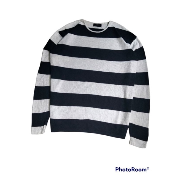 SWEATER RAJUT ZARA SECOND KNITWEAR PRIA WANITA VINTAGE