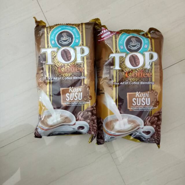 

top coffe kopi susu 31g