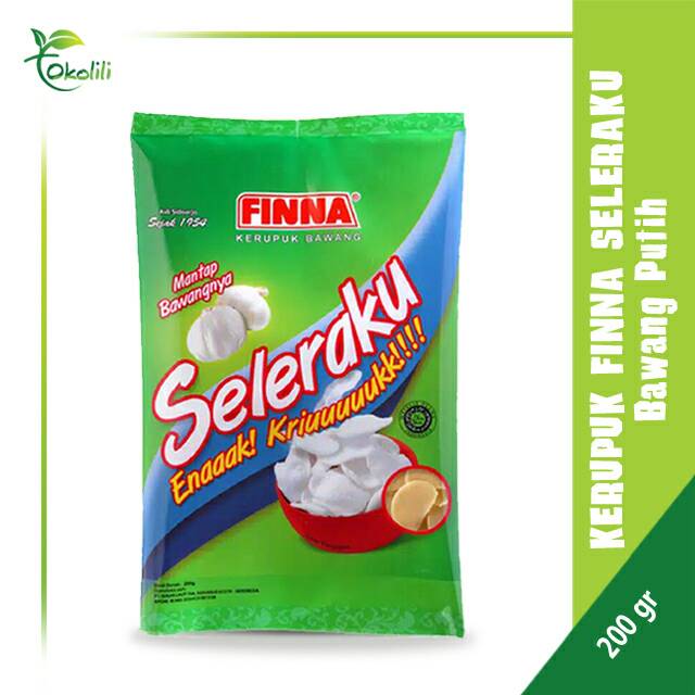 

Kerupuk bawang finna seleraku 200 gr