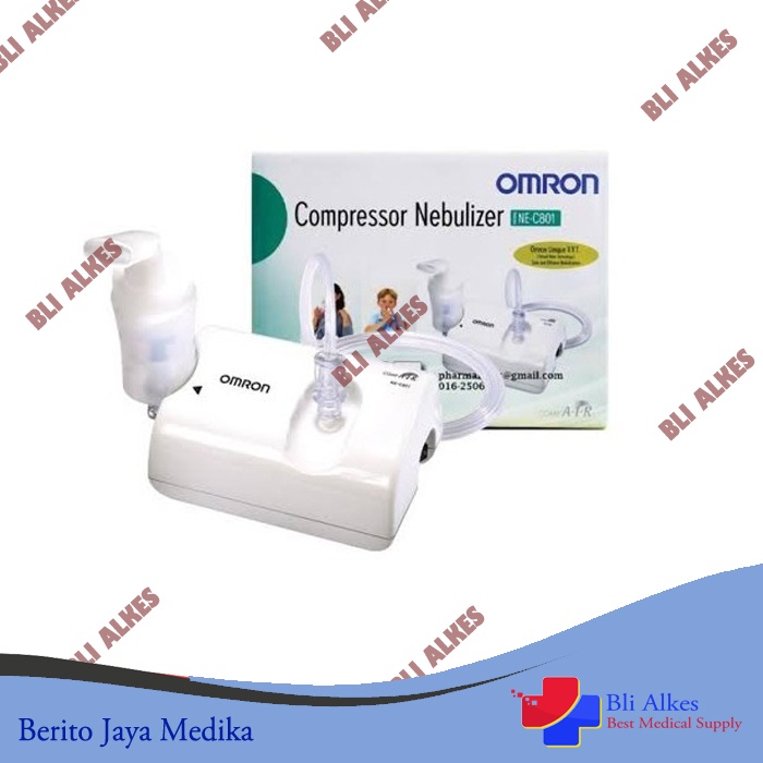 Nebulizer Omron NE-C801 Alat Uap Alat Nebul Omron C801 Nebulizer Omron Nec801 Omron Ne C801