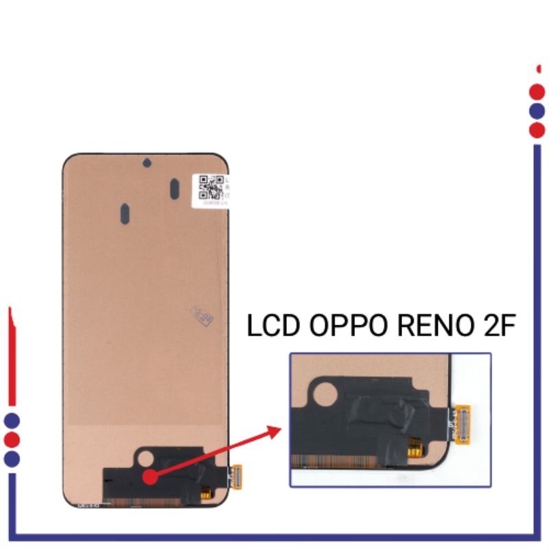 LCD TOUCHSCREEN OPPO RENO 2F NON FINGER