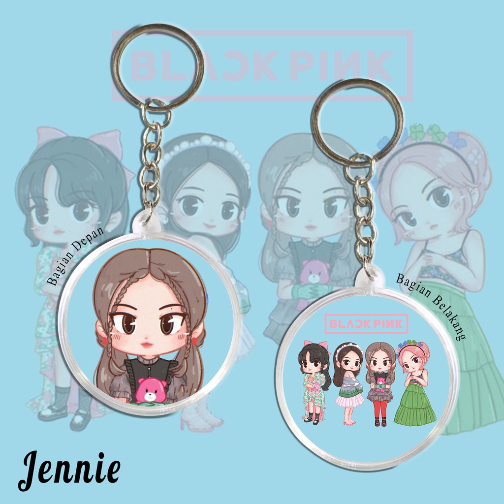 Image of GANTUNGAN KUNCI KPOP BLACKPINK / SOUVENIR / KOLEKSI PENGGEMAR / AKSESORIS TAS / KUNCI #2