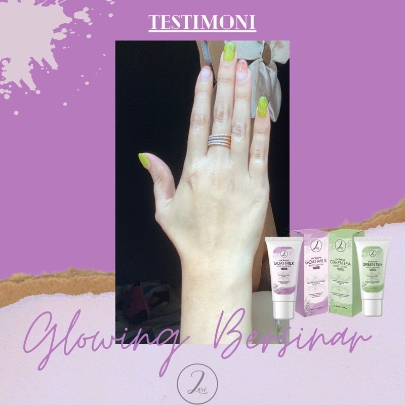 LOTION ZARV EXCLUSIVE GREENTEA, LOTION PEMUTIH DOSTING BPOM