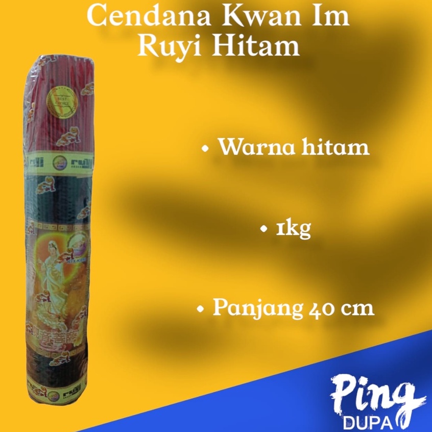 Dupa Hio Kiloan Cendana Keraton 1kg Warna Hitam