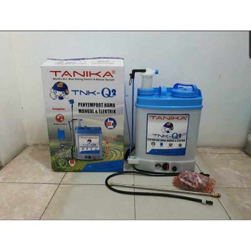 Alat Penyemprot Hama Tanika Q2 Sprayer Elektrik & Manual 2 in 1