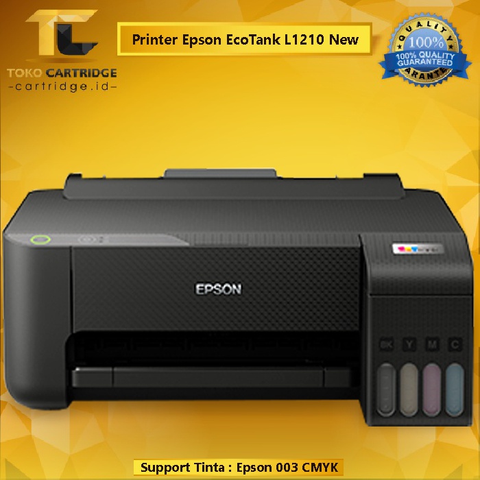 Printer Epson EcoTank L1210 L 1210 New, Pengganti Epson L1110 Warna Original Resmi