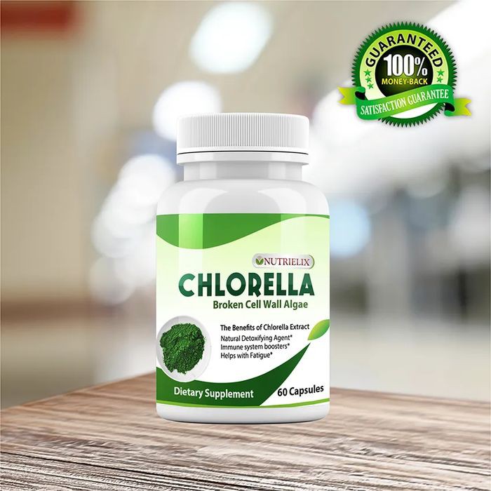 Chlorella Pure 600mg  60 Caps  Boost Immune System Natural Detox