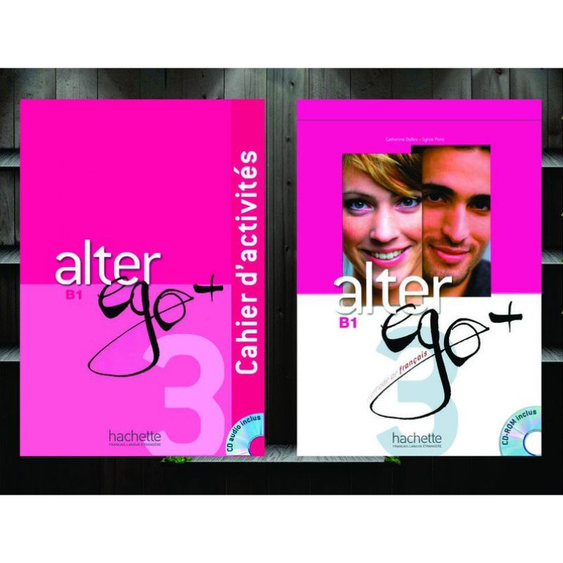 BUKU 1 PAKER ALTER EGO 3 B1 + CAHIER D'ACTIVITIES UKURAN A4 HVS