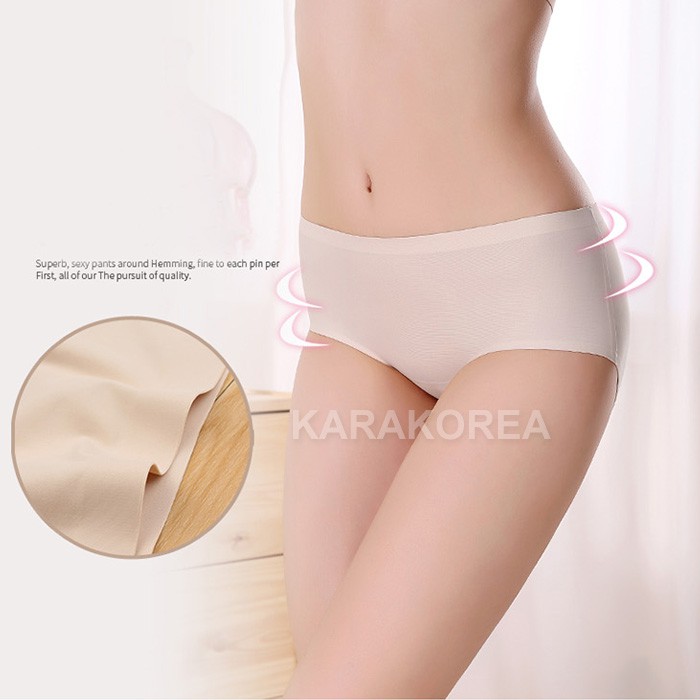 KARAKOREA 5006 Nylon Spandek Panty CELANA DALAM WANITA POLOS IMPORT BAHAN LEBIH MELAR DAN LEBIH ADEM