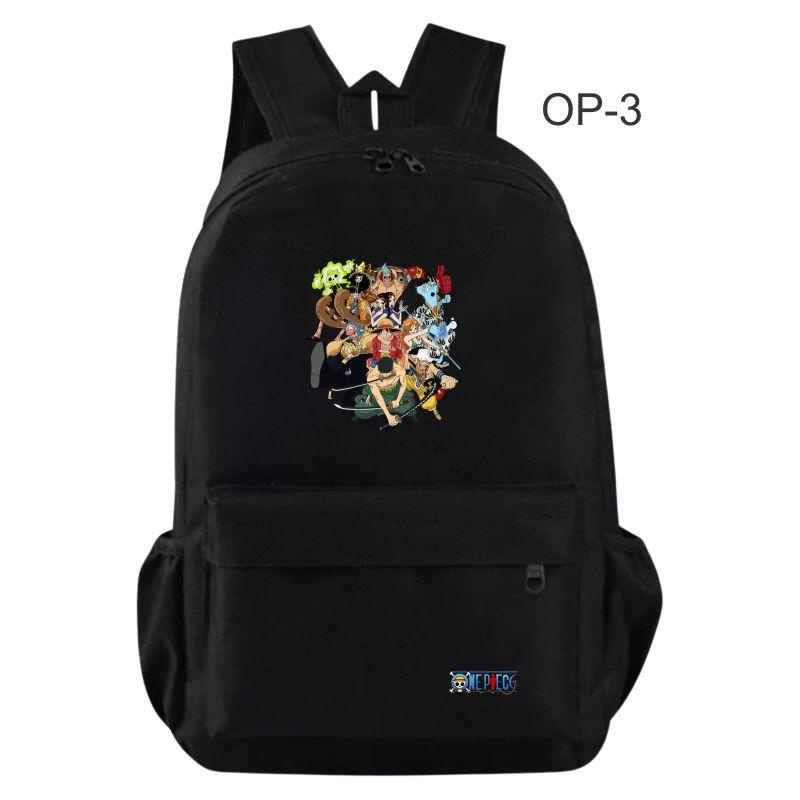 Tas Ransel Sekolah Anime One Piece Luffy Pria Tas One Piece Terbaru Karakter Kartun Tas Punggung