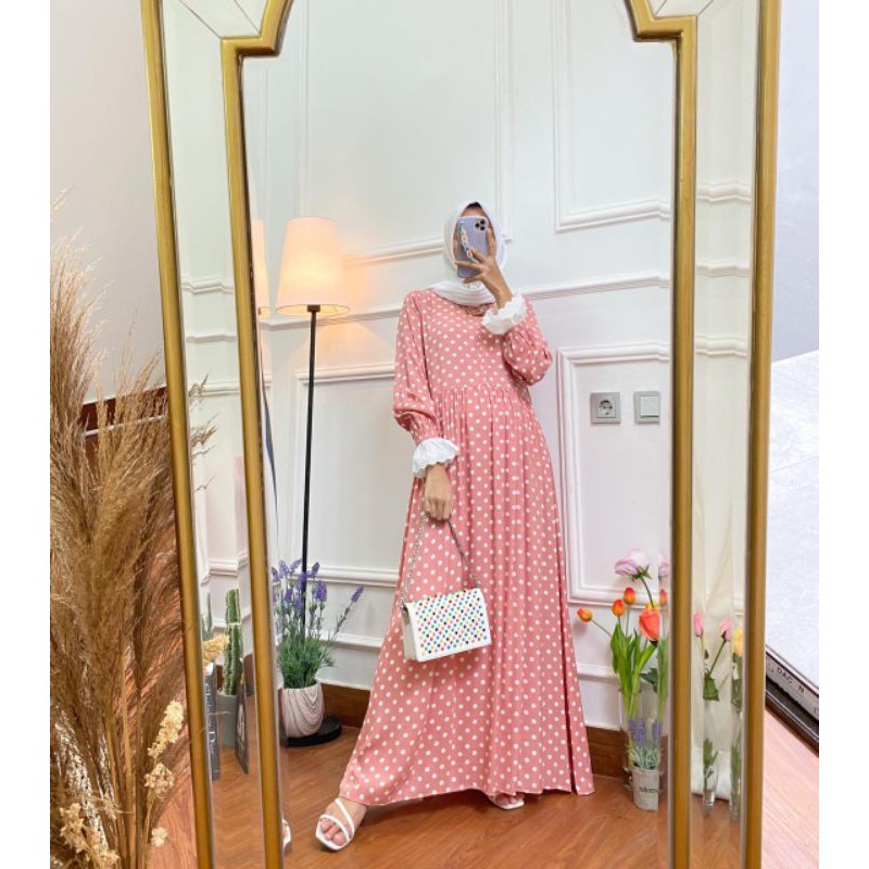 ODELIA DRESS | GAMIS LEBARAN WANITA PAKAIAN MUSLIMAH CEWEK