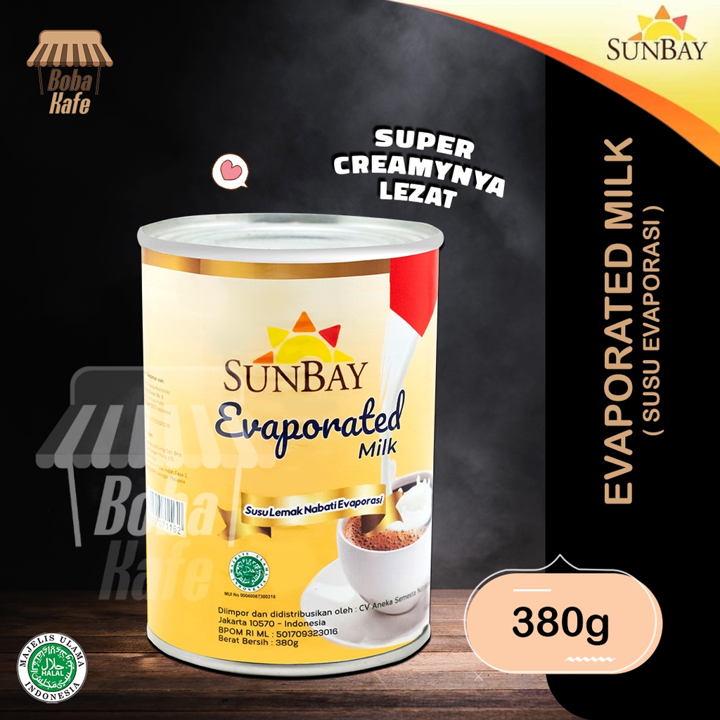 

SUNBAY SUSU EVAPORATED - 380gr