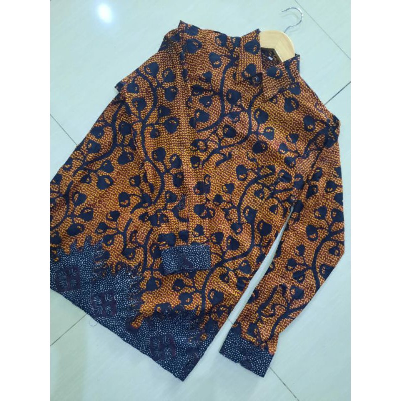 Baju Kemeja Batik Tulis Madura Pria/Laki-laki