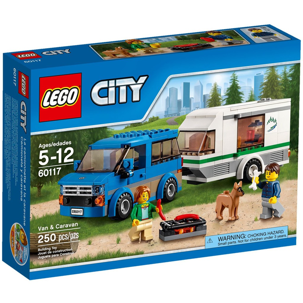 LEGO City 60117 - Van & Caravan