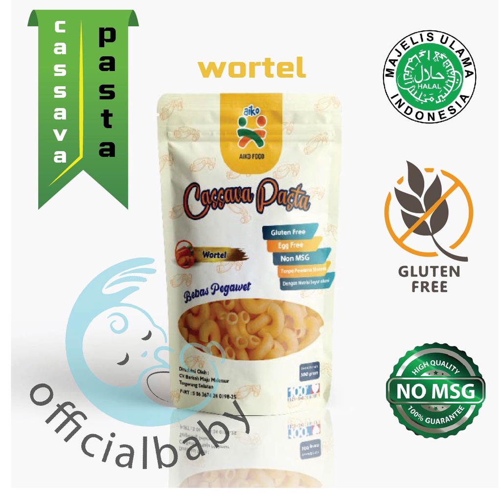 

Cassava Pasta Wortel Alami Tanpa Pengawet non MSG Aiko Healty Food