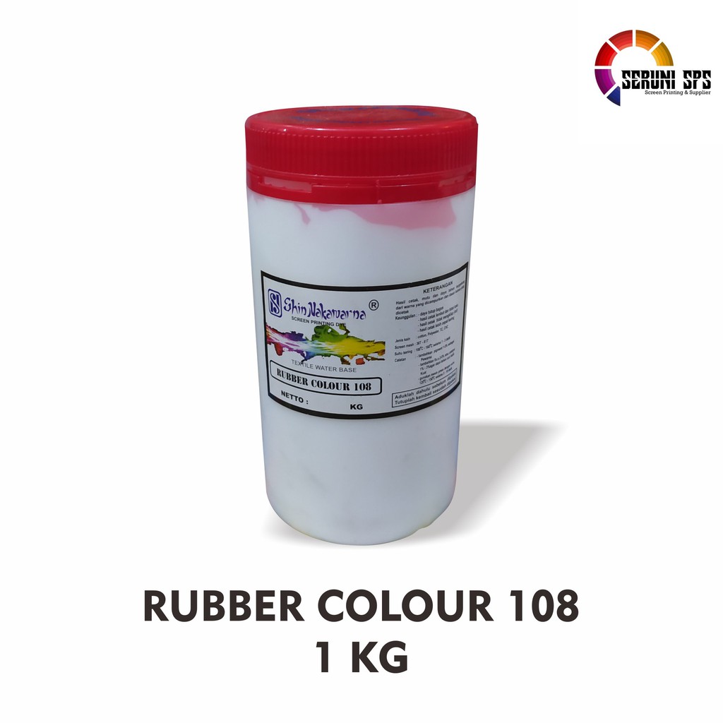 

Shin Nakawarna Cat / Tinta / Sablon Rubber Colour 108 - 1 kg