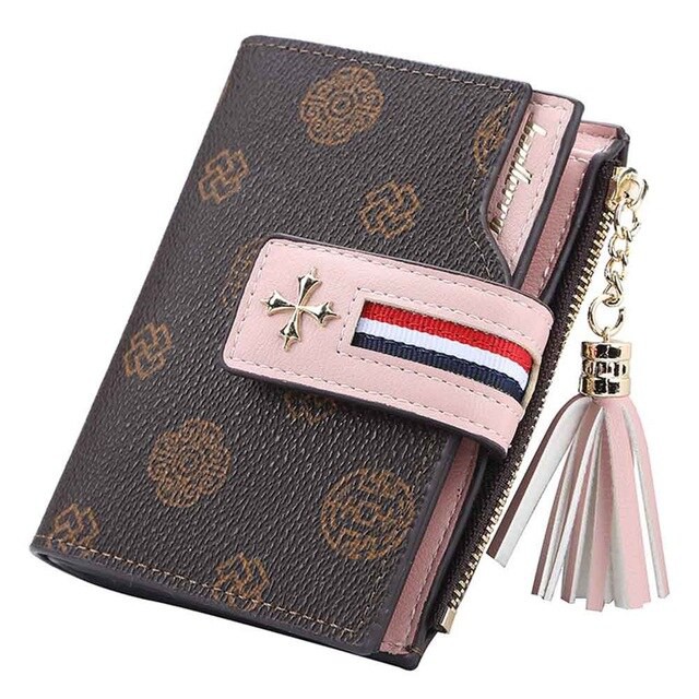 BAELLERRY 1803 Dompet Wanita Kecil Bahan Kulit PU Leather Premium WATCHKITE WKOS