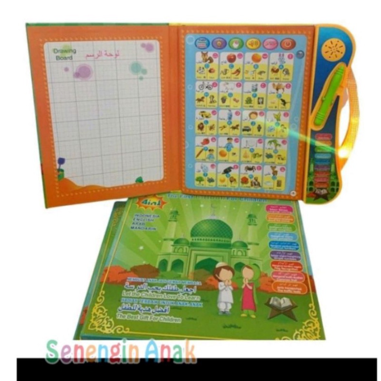 Smartbook Muslim E-Book || The First E Book for Children - SenenginAnak-Hijau