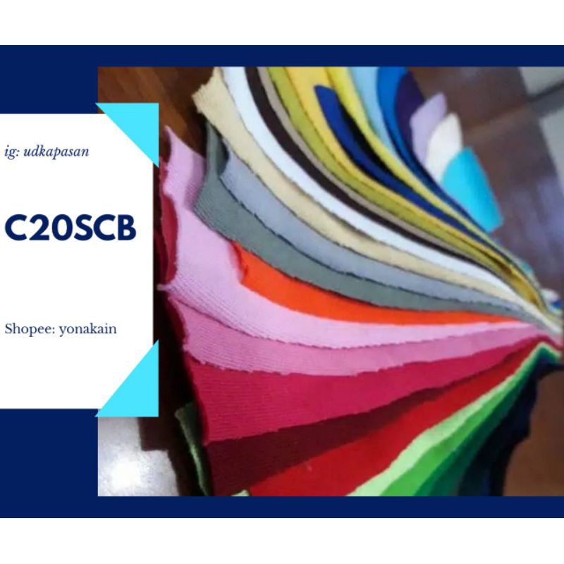 Kain Katun Combed 20S