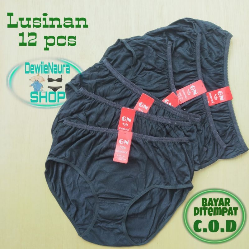 Cd Golden Nick 937 H Khusus Hitam - Celana Dalam Wanita Lusinan - Cd Wanita Dewasa