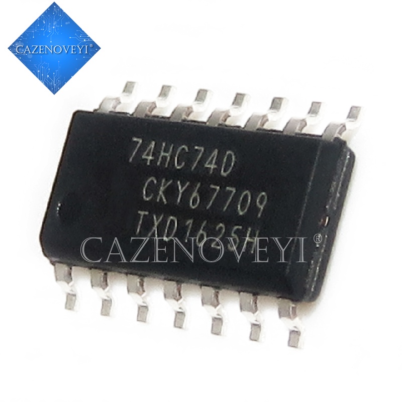 10pcs Ic 74hc74d Sop14 74hc74 Sop Sn74Hc74Dr Sop-14 Sn74Hc74 Smd