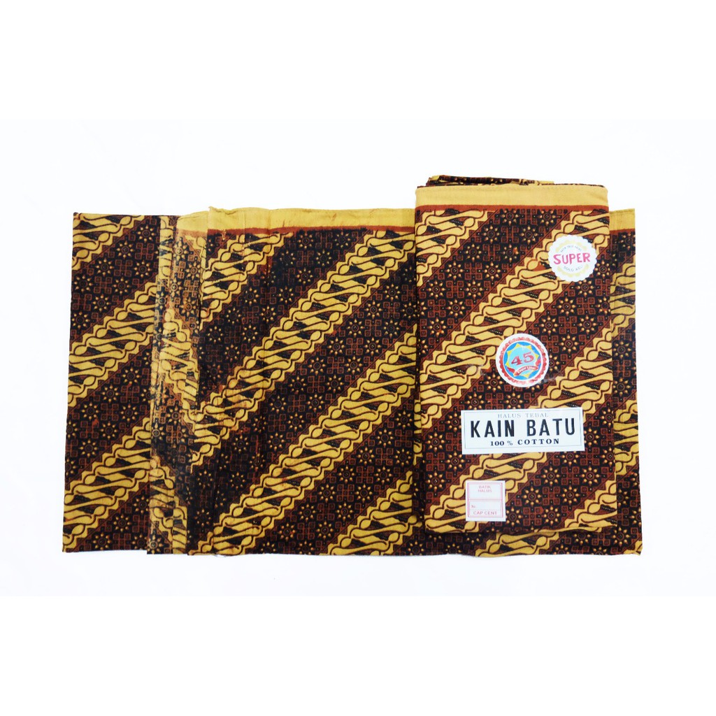 Grosir Kain Panjang Batik Batu Cap 45 - Batik Halus Uk 2 x 1 m