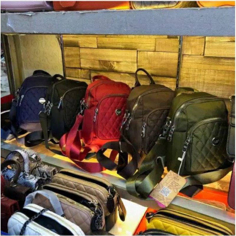 GY-004-BISA COD-TAS RANSEL STYLE TAS PUNGGUNG MASA KINI TAS PALING UP TO DATE