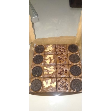 

fudgy brownies ukuran 20x20