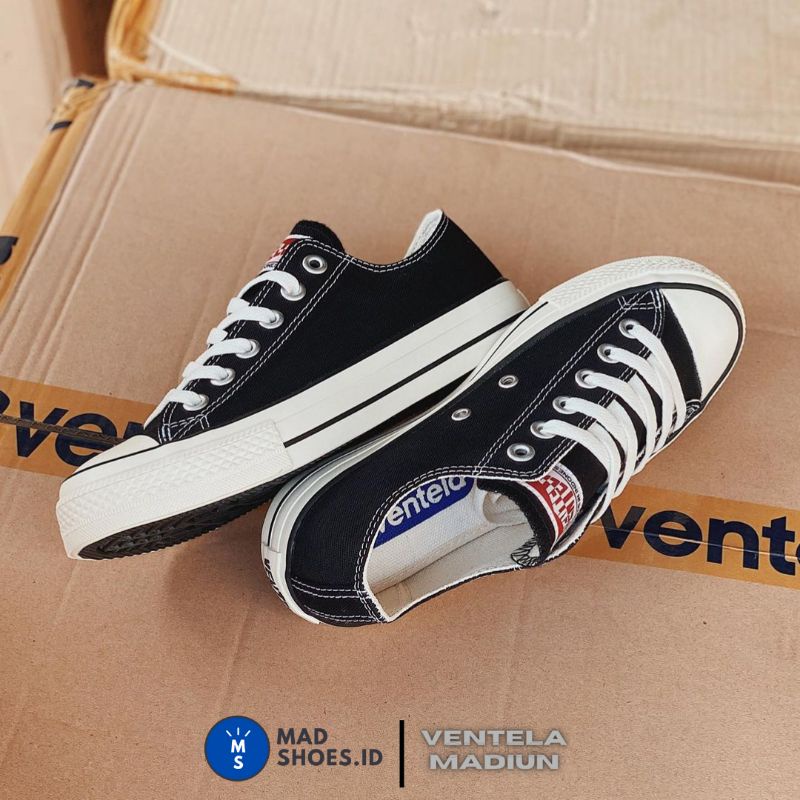 Ventela Ethnic Low Black Natural