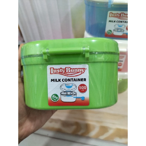 Tempat Penyimpanan Susu Bubuk 500Ml/Milk Container Lusty Bunny BPA Free