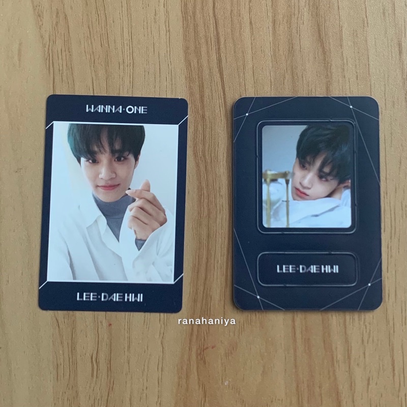 Wanna One AB6IX Lee Daehwi PC Photocard Magnet Undivided The Heal Album