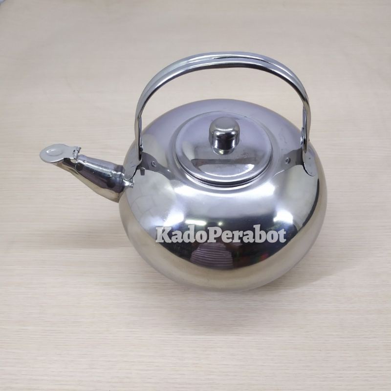 teko stainless bulat 1,8L - teko air full stainles -teko air bulat