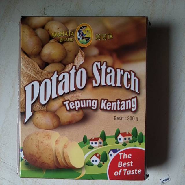 

mamata brand potato starch tepung kentang 300gr the best of taste