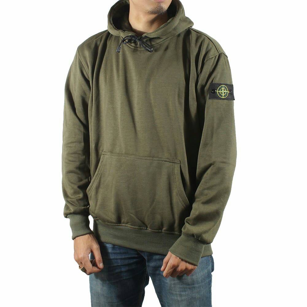 sweater hoodie pria jaket unisex jaket keren stone island