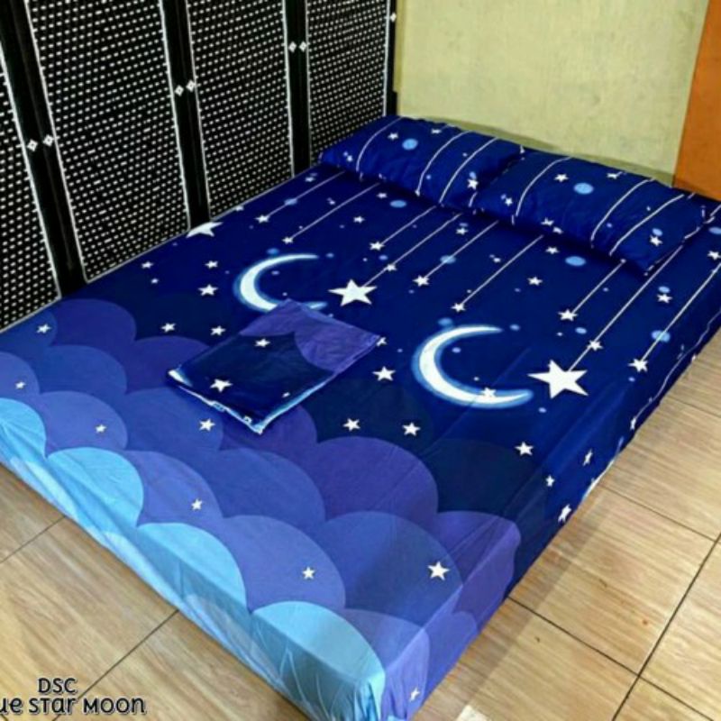 sprei resleting ukuran 145x200x20