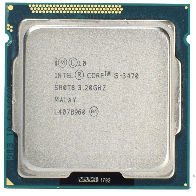 Processor Intel Core i5 3470 3.2 up to 3.6 Ghz Socket 1155 try